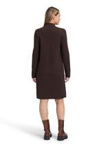 Load image into Gallery viewer, Chocolate Knitted Dress-BROWN
