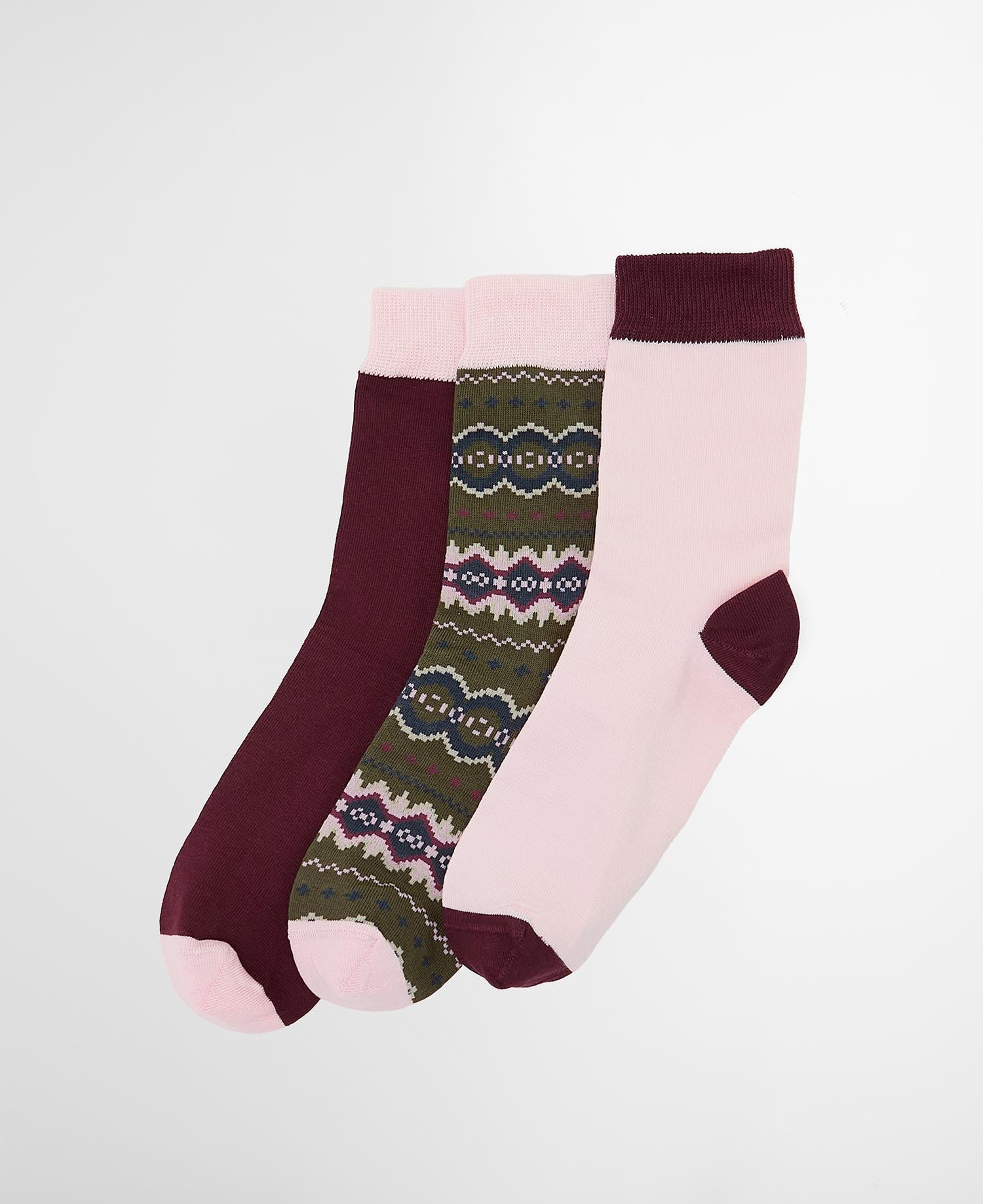 Helen Fair Isle Sock Gift Set