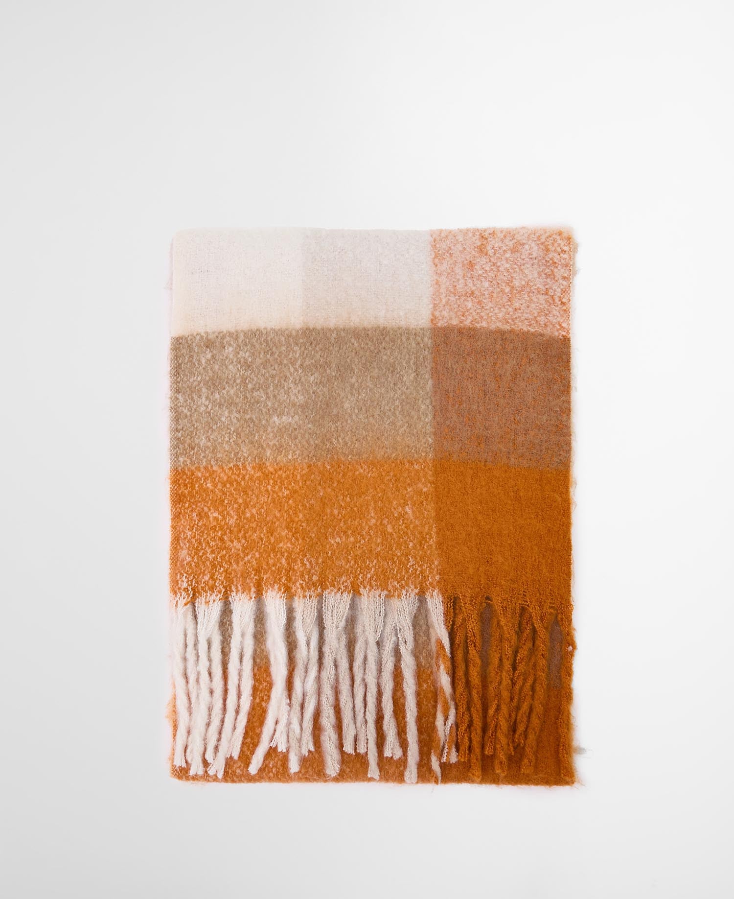 Mustard Marie Check Scarf