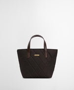 Load image into Gallery viewer, Olive Quilted Mini Tote Bag
