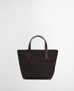 Load image into Gallery viewer, Olive Quilted Mini Tote Bag

