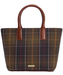 Tartan Birch Tote Bag