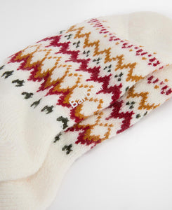 Cloud Kingsford Fair Isle Socks -CLOUD