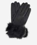 Load image into Gallery viewer, Black Leather Gloves
