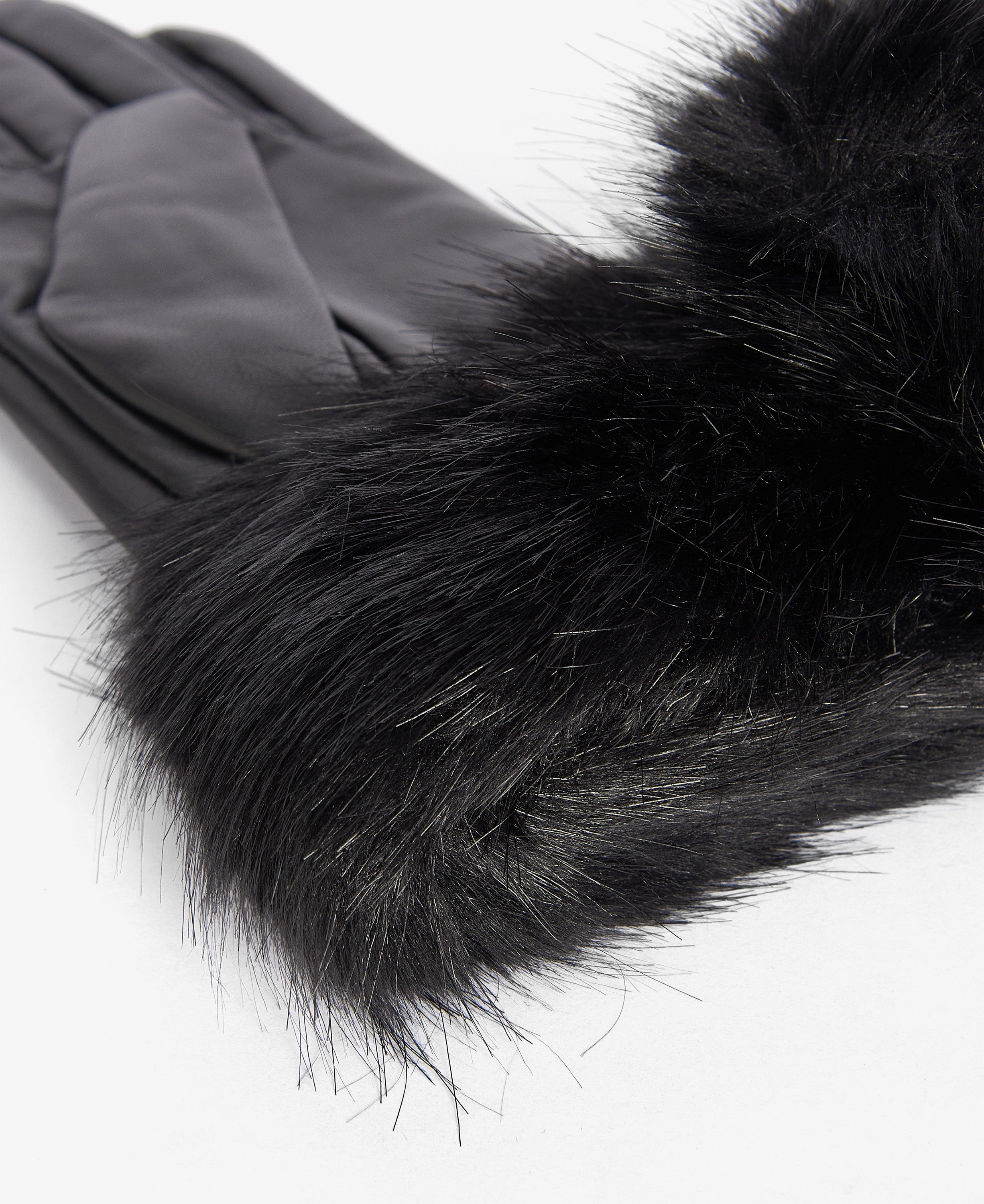 Black Leather Gloves