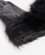 Load image into Gallery viewer, Black Leather Gloves
