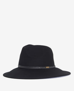 Black Track Fedora Hat