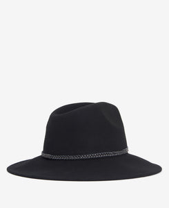Black Track Fedora Hat