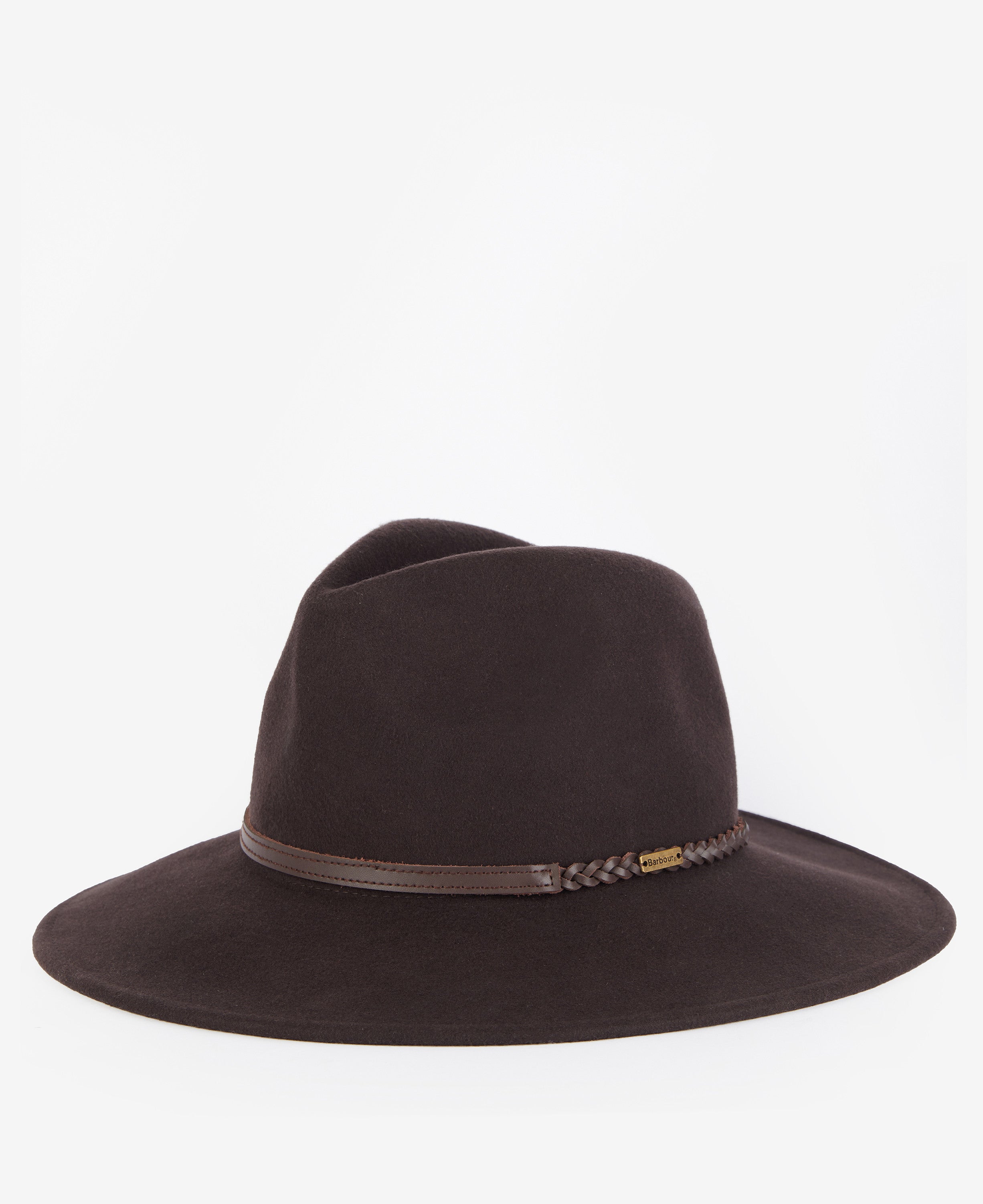 Chocolate Track Fedora Hat