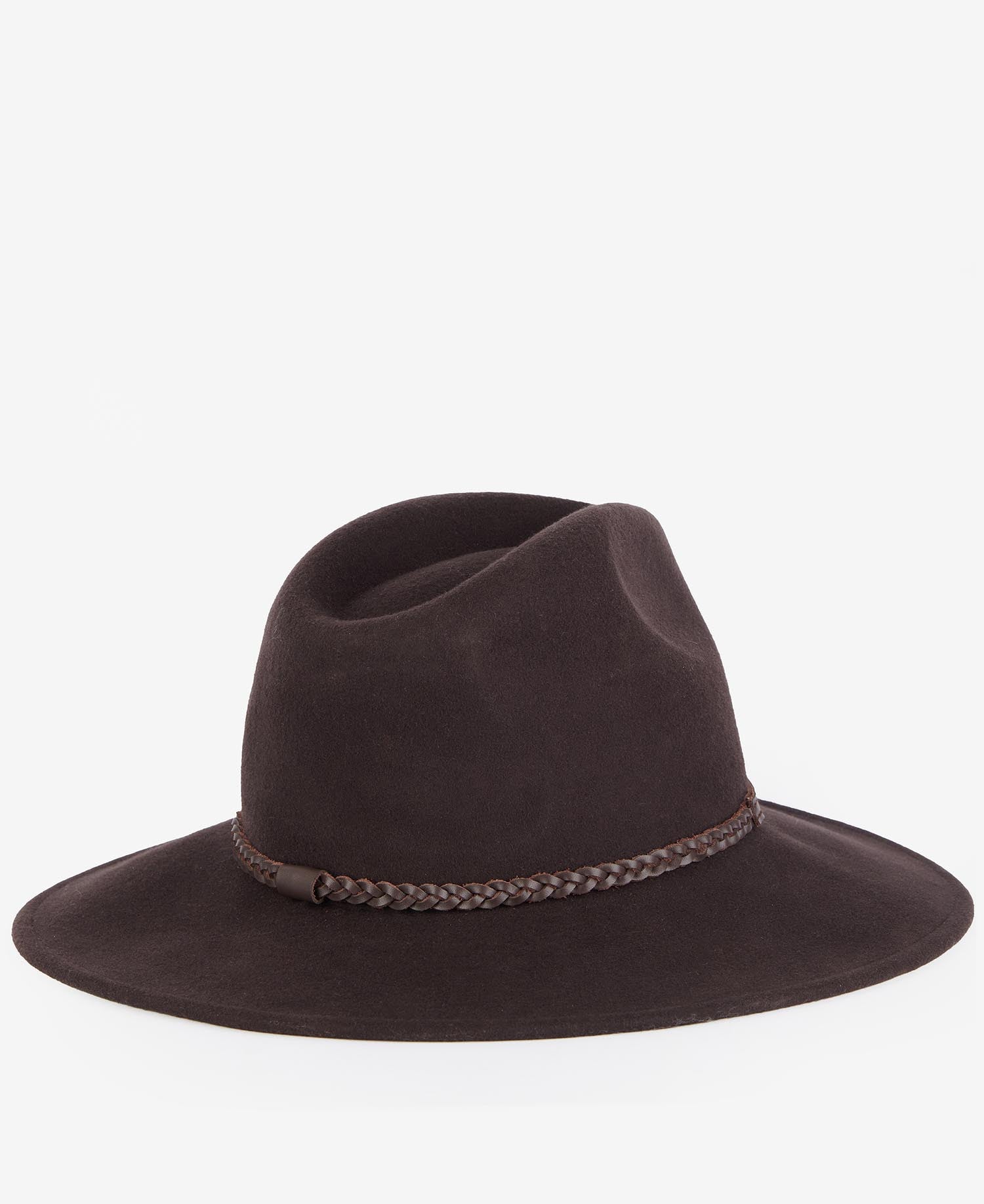 Chocolate Track Fedora Hat