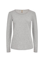 Load image into Gallery viewer, Grey Long Sleeve Top
