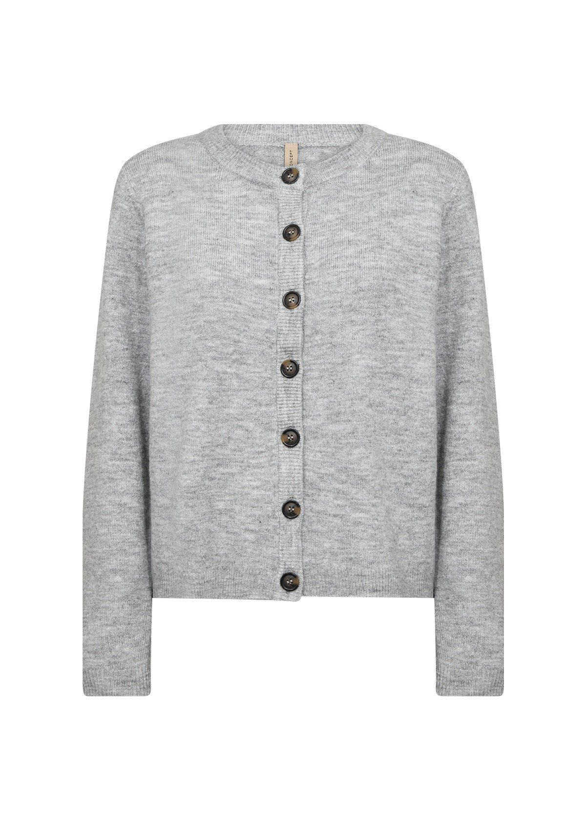 Grey Button Through Cardigan
