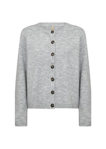 Grey Button Through Cardigan
