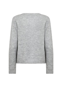 Grey Button Through Cardigan