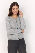 Load image into Gallery viewer, Grey Button Through Cardigan
