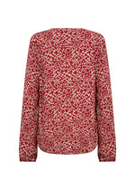 Load image into Gallery viewer, Red Printed Blouse
