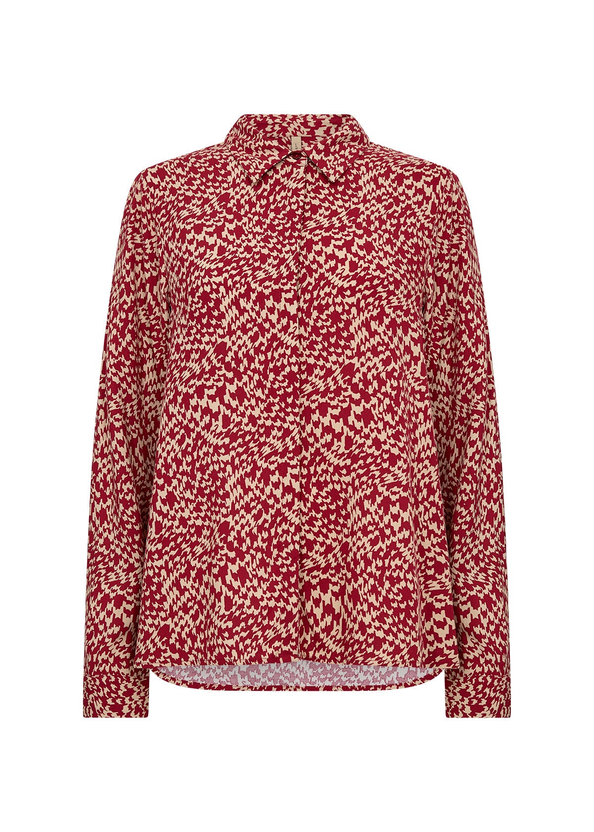 Red Patterned Shirt