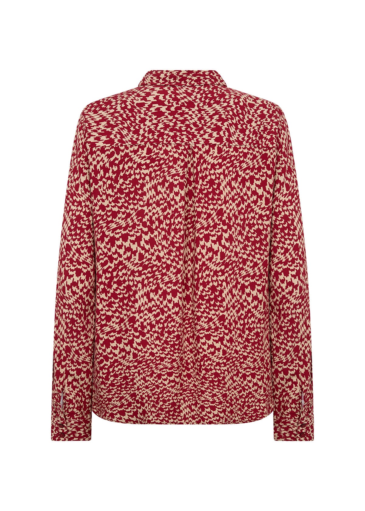 Red Patterned Shirt