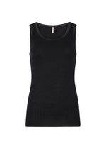 Load image into Gallery viewer, Black Vest Top
