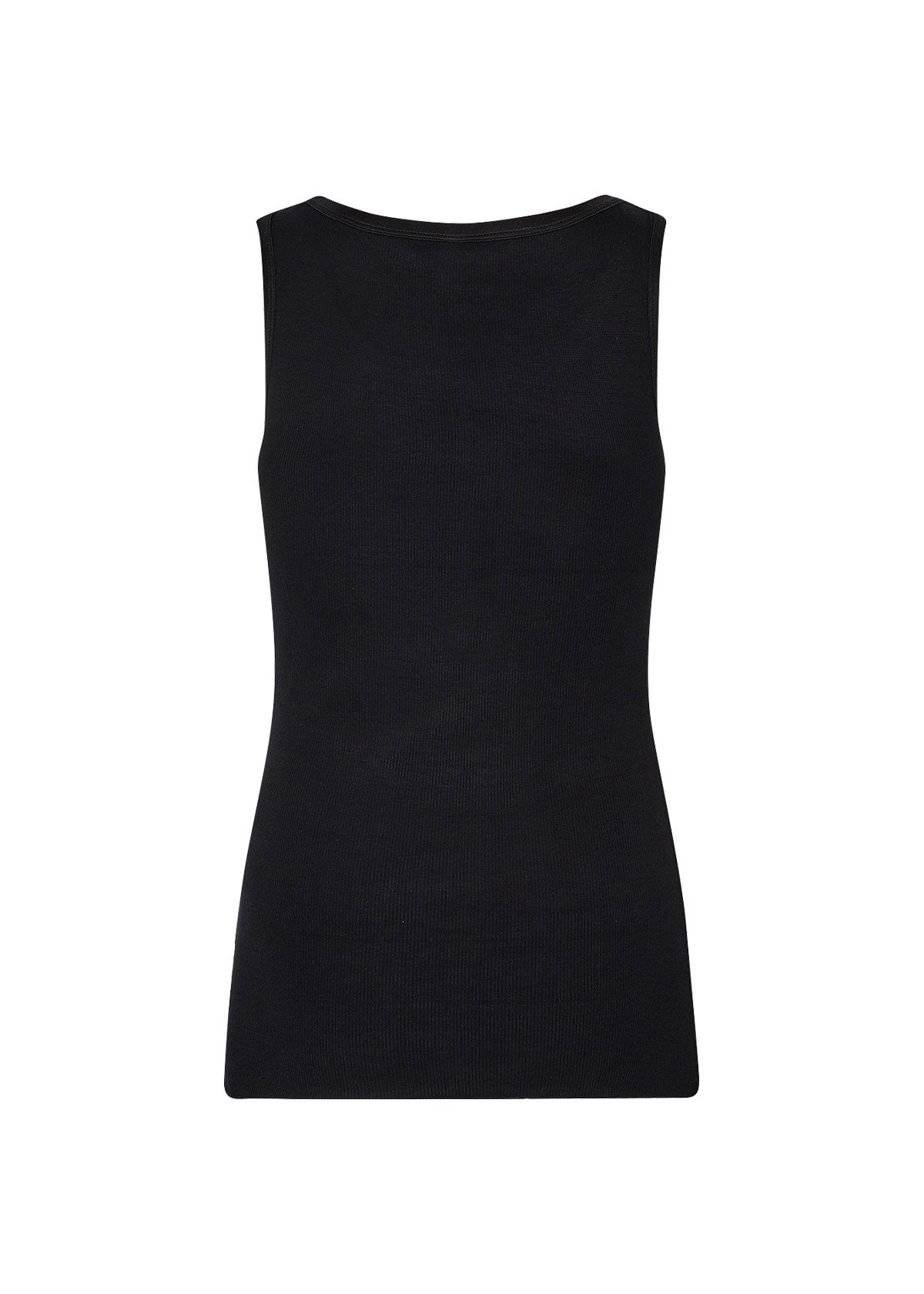 Black Vest Top
