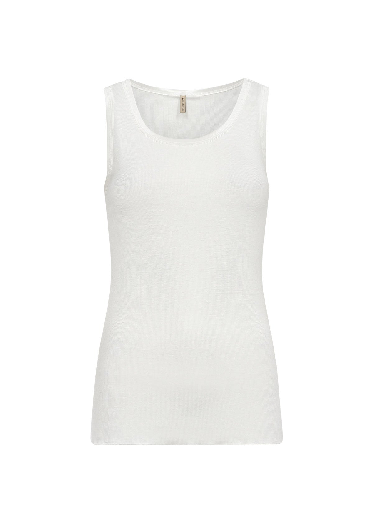 Cream Vest Top