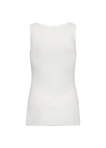Cream Vest Top