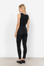 Load image into Gallery viewer, Black Vest Top
