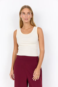 Cream Vest Top