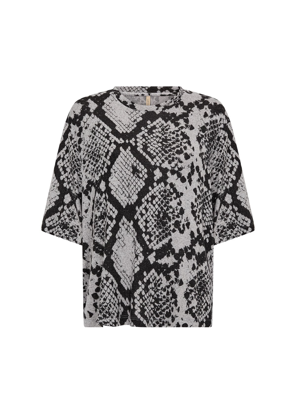 Grey Short Sleeve Jumper