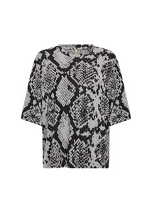 Grey Short Sleeve Jumper
