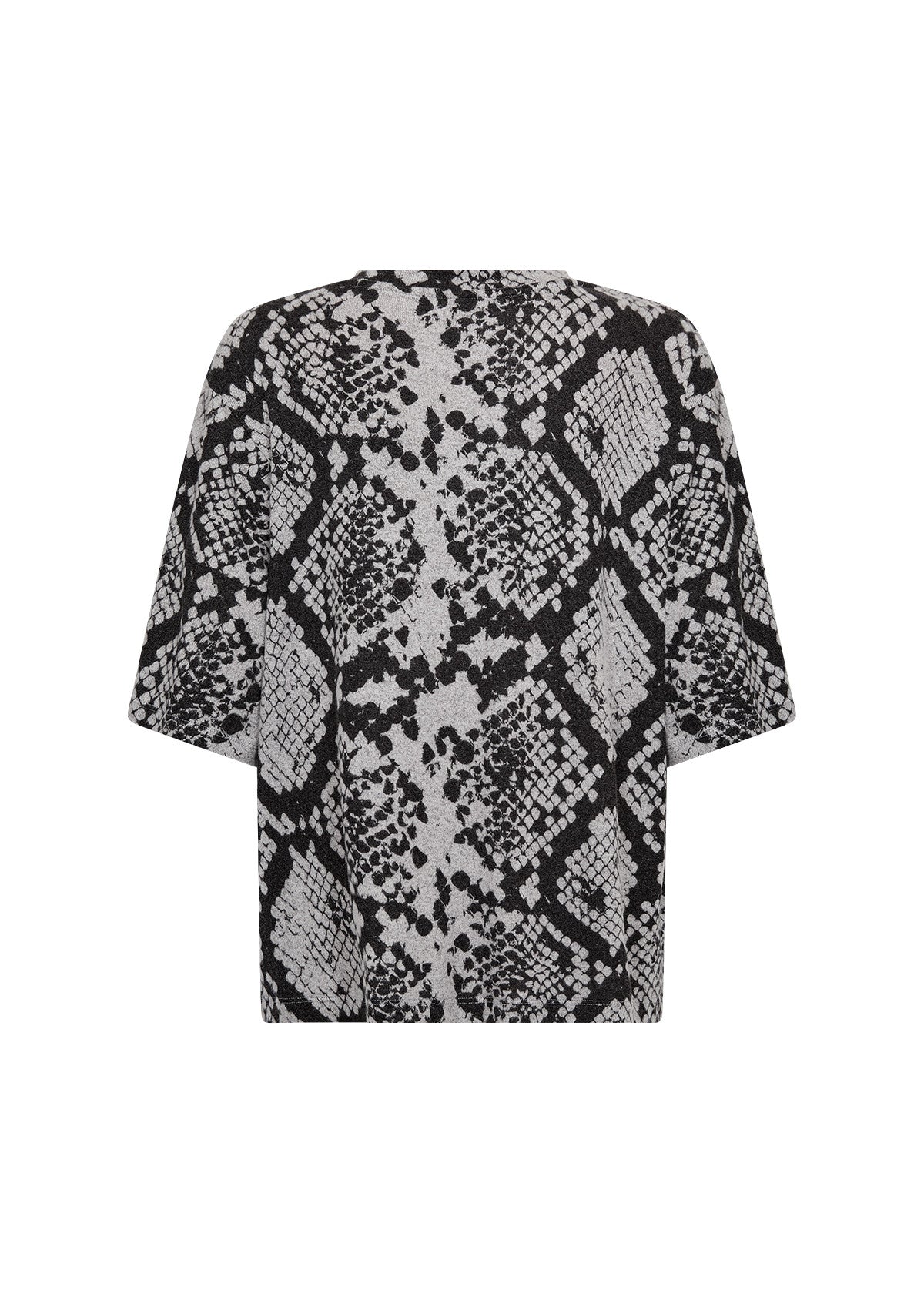 Grey Short Sleeve Jumper