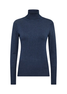 Blue Rollneck Jumper