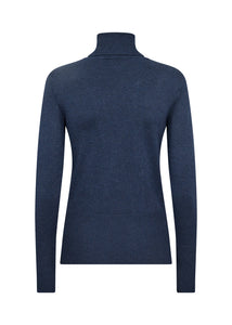 Blue Rollneck Jumper