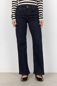 Dark Denim Wide Leg Jeans