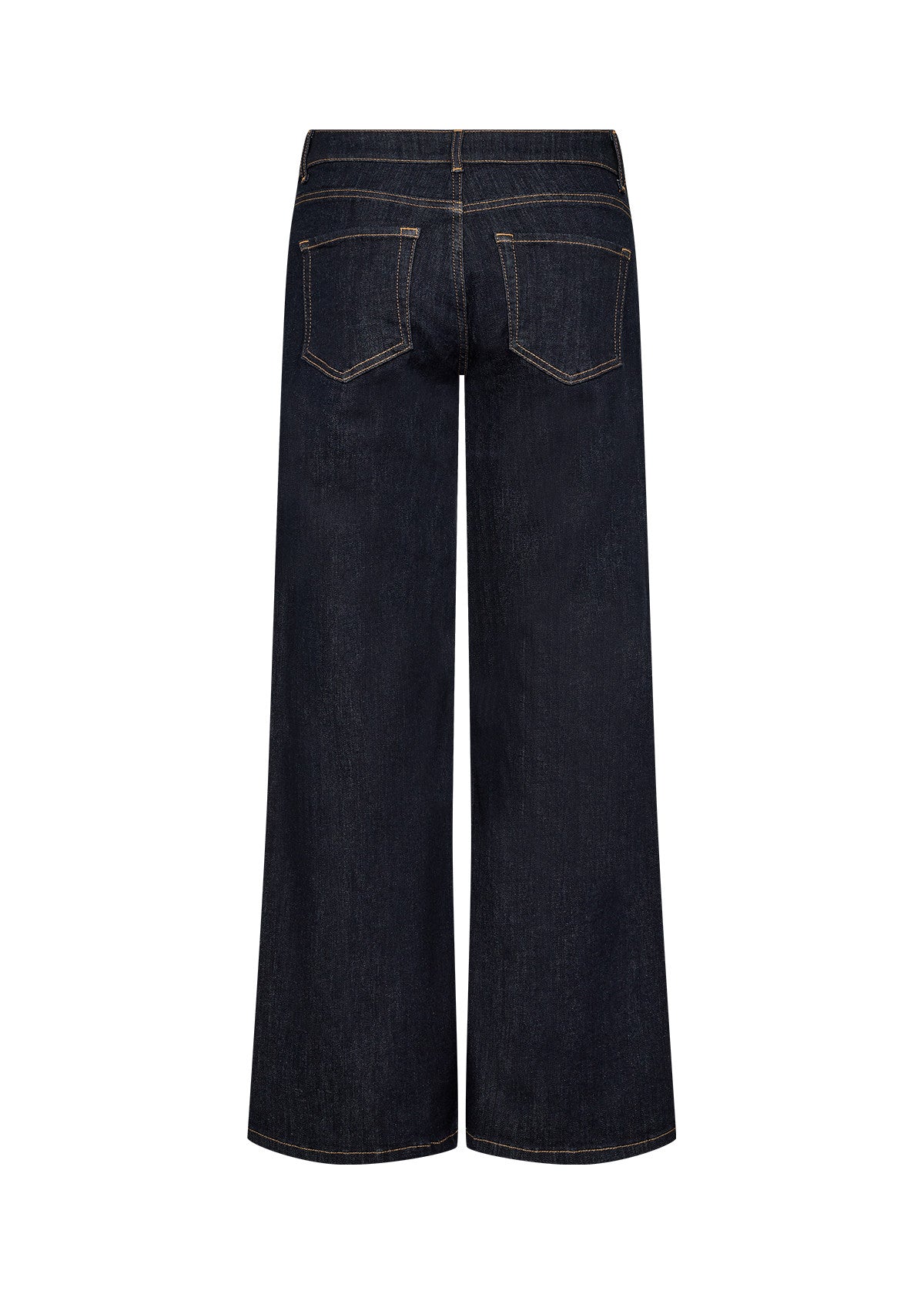 Dark Denim Wide Leg Jeans