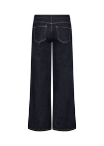 Dark Denim Wide Leg Jeans
