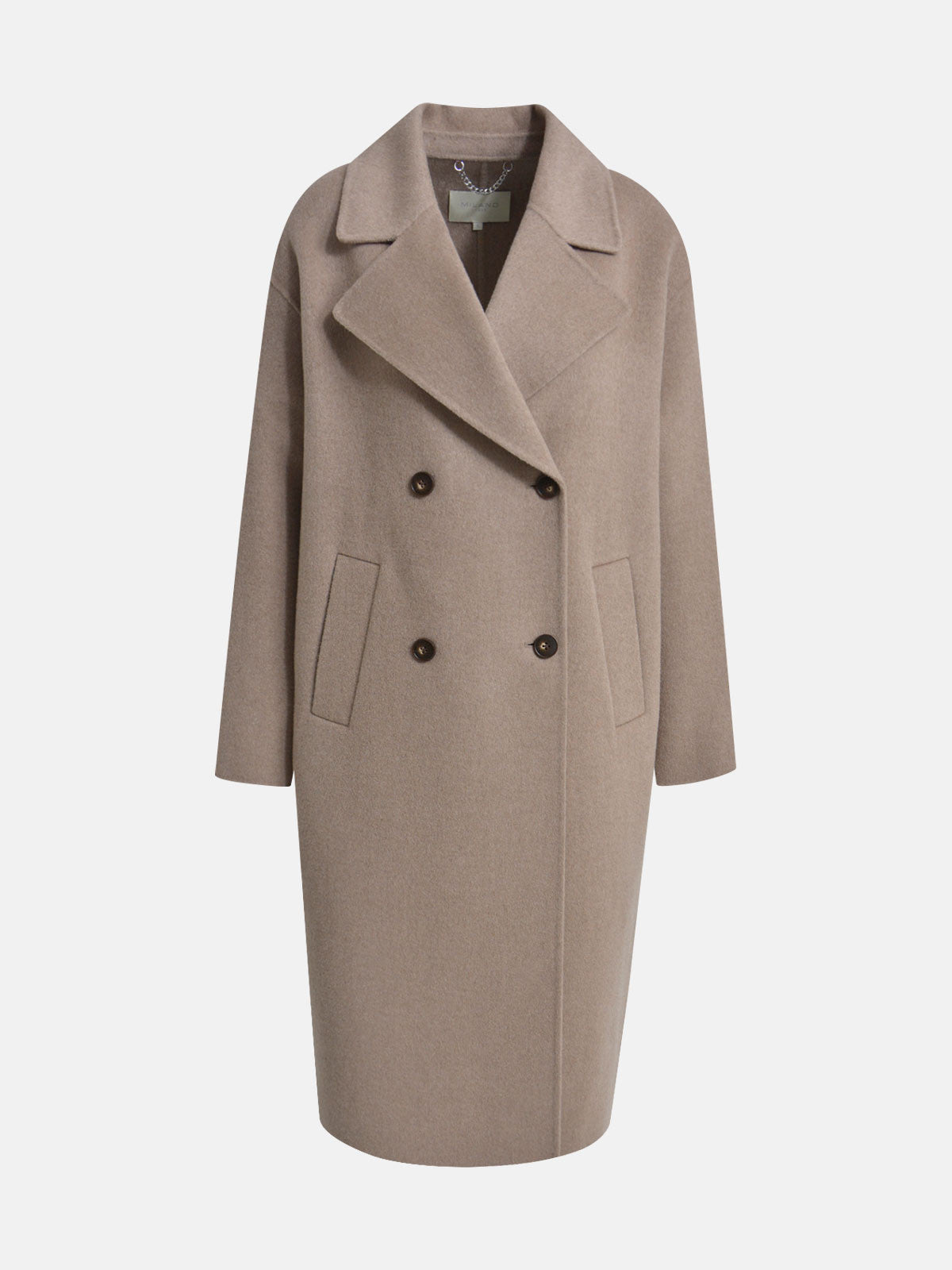 Stone Wool Coat -MINK