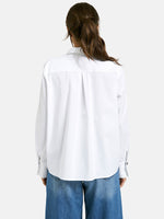 Load image into Gallery viewer, White Ruffle Shirt
