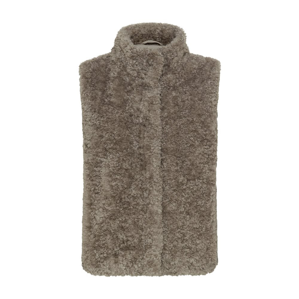 Taupe Cosy Gilet
