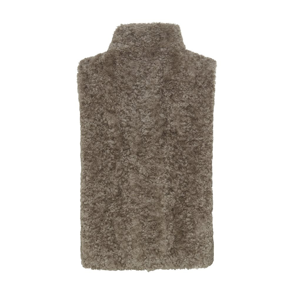 Taupe Cosy Gilet
