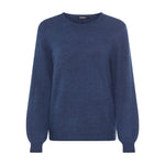 Load image into Gallery viewer, Navy Round Neck Jumper
