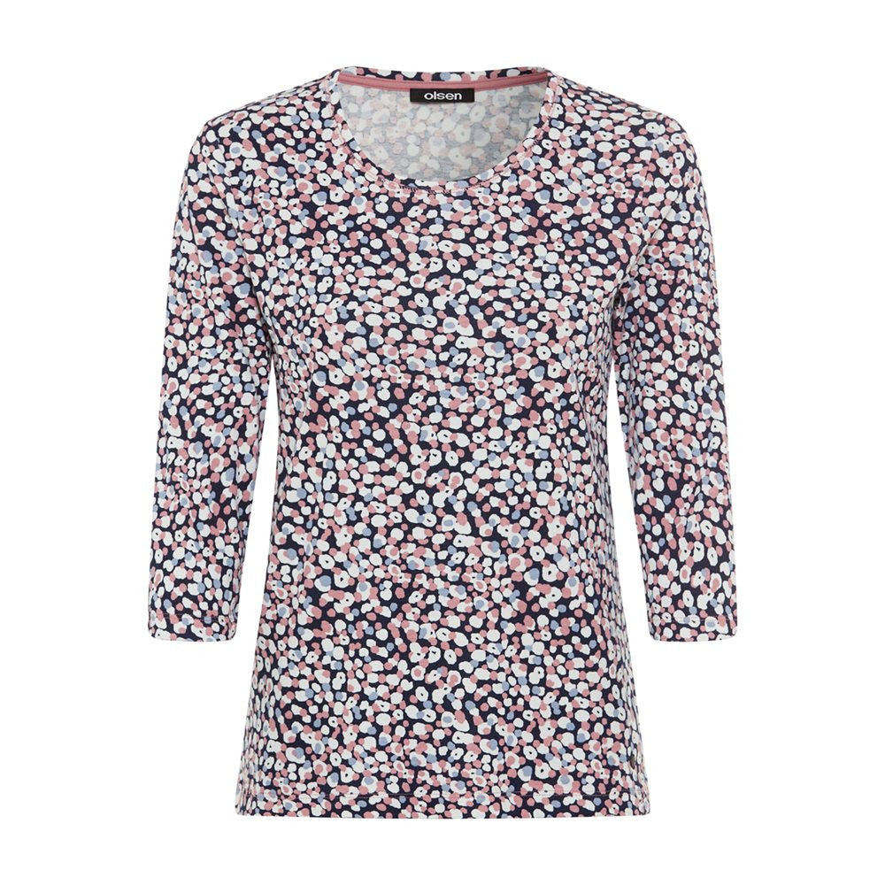 Pink Patterned Top