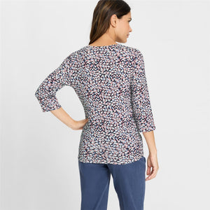 Pink Patterned Top
