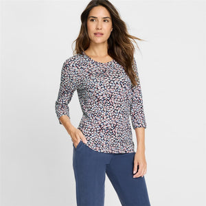 Pink Patterned Top
