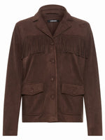 Load image into Gallery viewer, Chocolate Suedette Jacket
