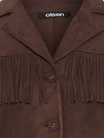 Load image into Gallery viewer, Chocolate Suedette Jacket
