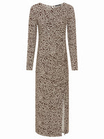 Load image into Gallery viewer, Chocolate Printed Midi Dress
