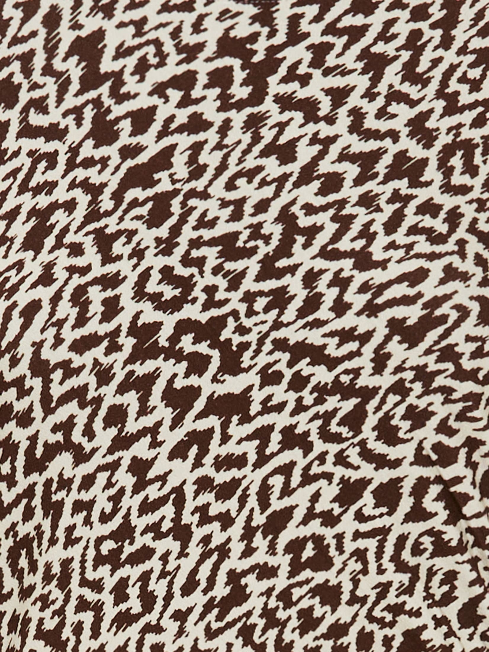 Chocolate Printed Midi Dress