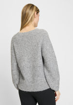 Load image into Gallery viewer, Grey Sequin Shimmer Jumper
