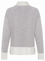 Load image into Gallery viewer, Grey Cora Turtleneck Jumper

